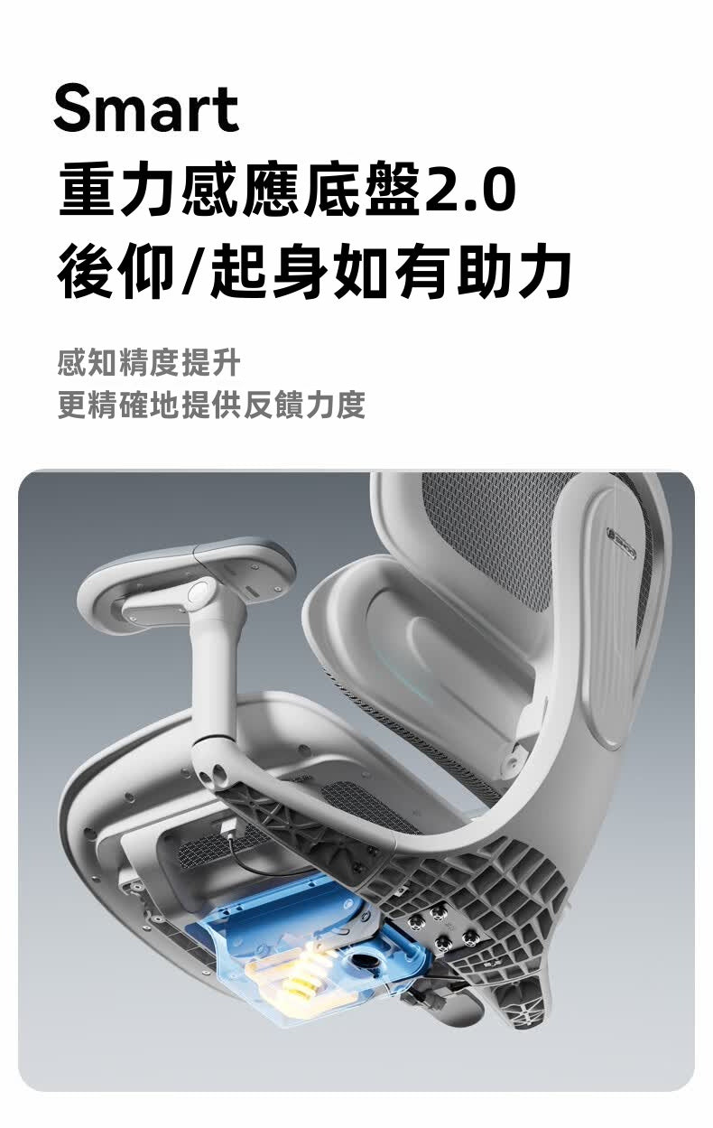 椅背與底盤細節