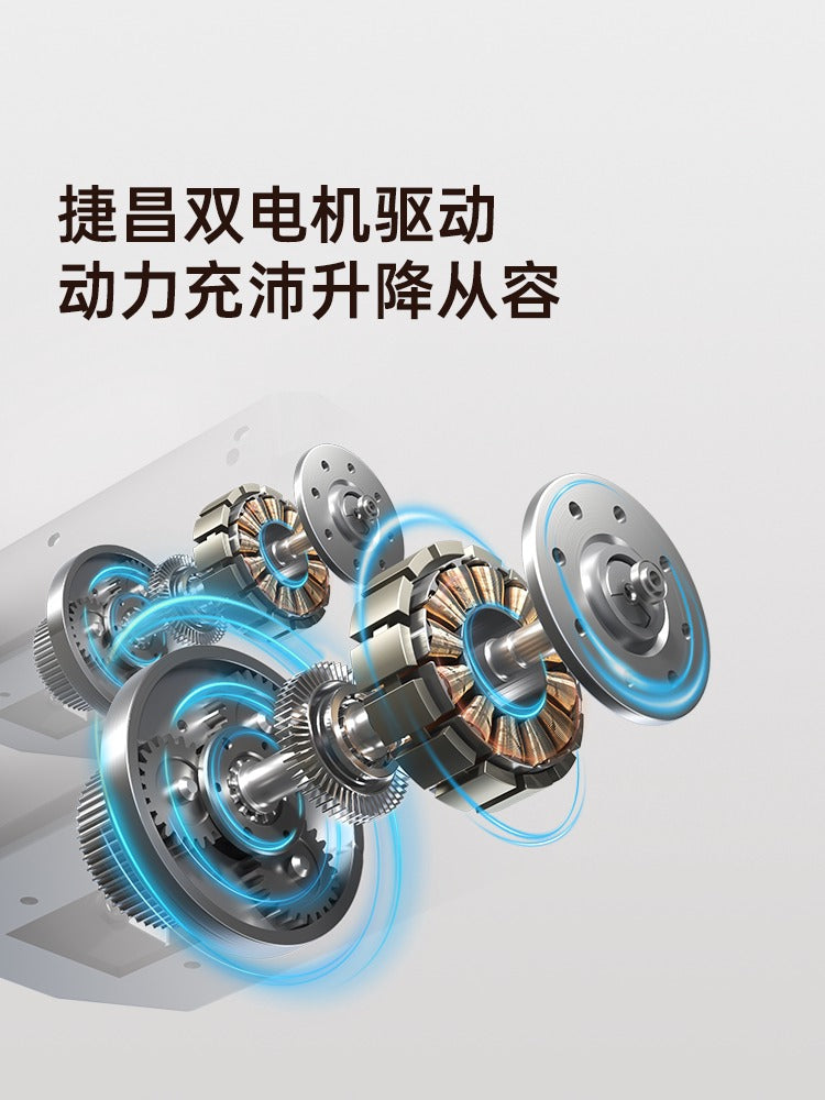 SIHOO D05S Pro 胡桃木色實木電動升降桌產品圖 03
