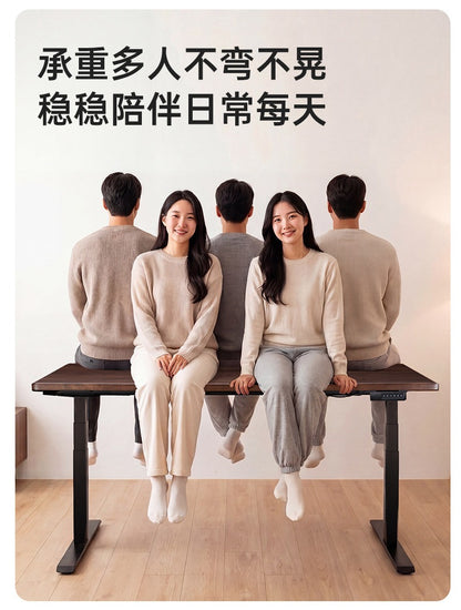 SIHOO D05S Pro 胡桃木色實木電動升降桌產品圖 19