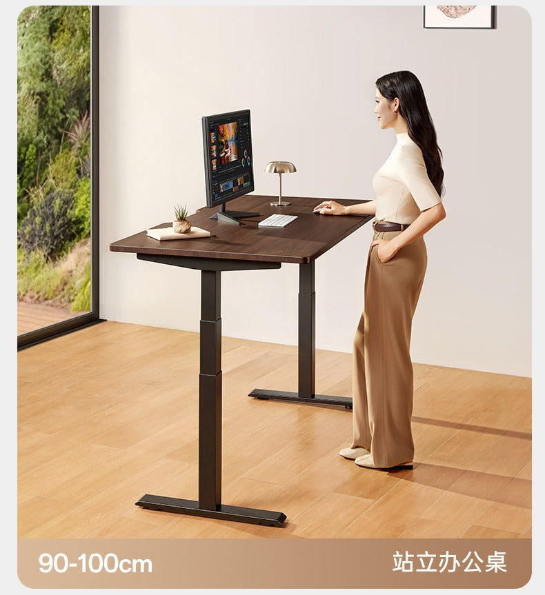 SIHOO D05S Pro 胡桃木色實木電動升降桌產品圖 23