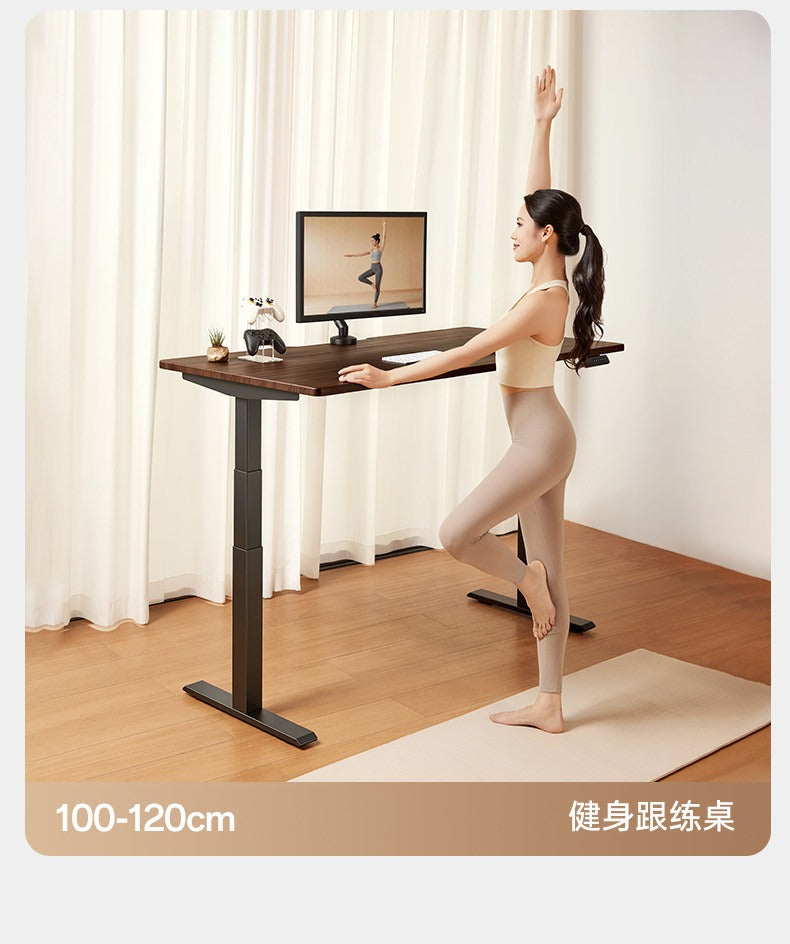 SIHOO D05S Pro 胡桃木色實木電動升降桌產品圖 24