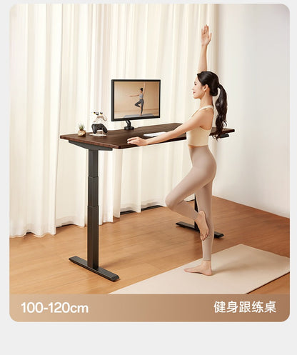 SIHOO D05S Pro 胡桃木色實木電動升降桌產品圖 24